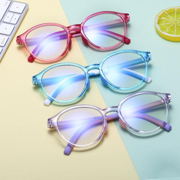

blue light kids glasses optical frame 2020 children boy girls computer transparent blocking anti reflective eyeglasses uv400 nx, White;black
