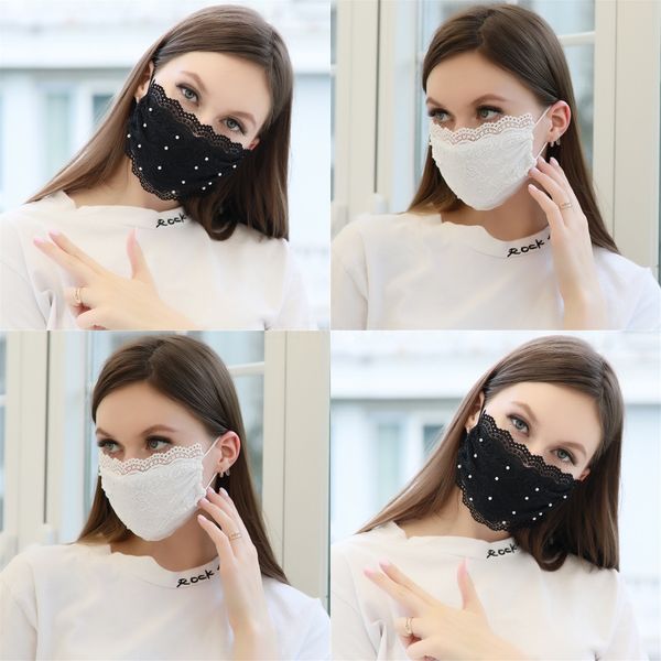 

print mask face masks fabric prectivemask proof washable morcycle hhire#397, Black