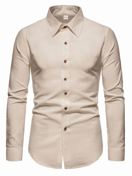

men solid button front shirt 81tj#, White;black