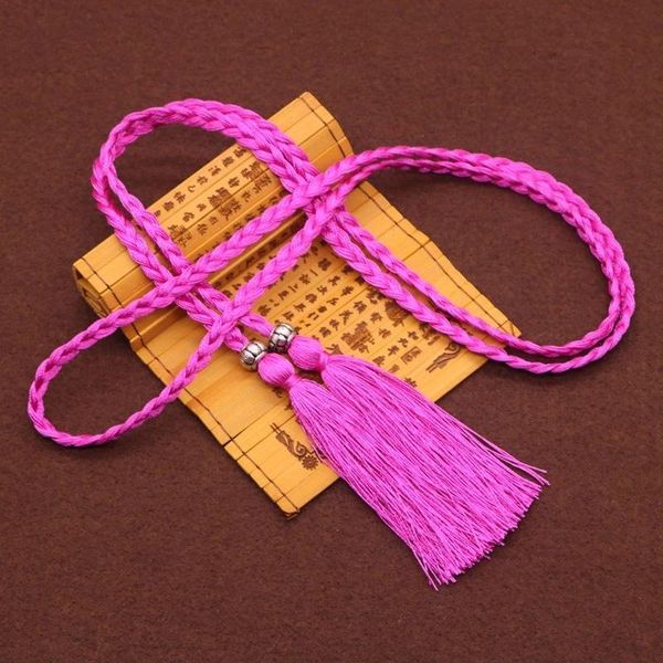 

5pcs polyester two head rope tape tassels home textile curtain clothing pendant craft tassels diy clothing decoration material h jllhou