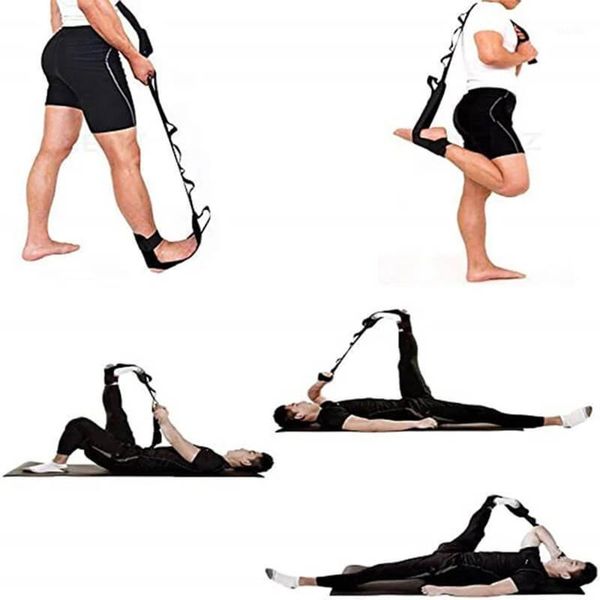 

resistance bands yoga stretching strap rehabilitation training belt fitness exercise band b2cshop1