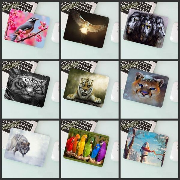 

mouse pads & wrist rests mrg animal tiger and bird personalized computer notebook padmouse dirty for 180x220mm gaming keyboard pad promotion