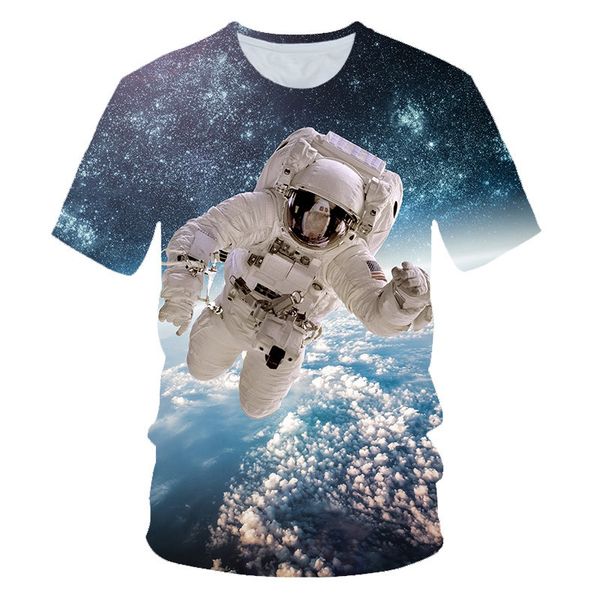 

astronauts moon space walk oversized teenager fortniter 3d print shirts funny graphic humor men clothing