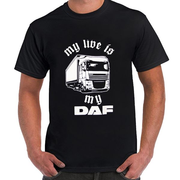 

trucker t-shirt daf sport hooded sweatshirt hoodie