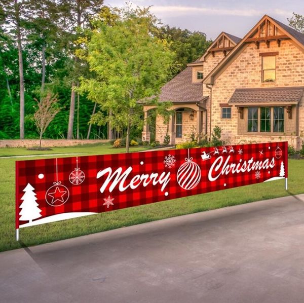 

новые merry christmas баннер хэллоуин день рождения pary новогодние украшения для дома на открытом воздухе магазин баннер флаг тяговое 0.5x3