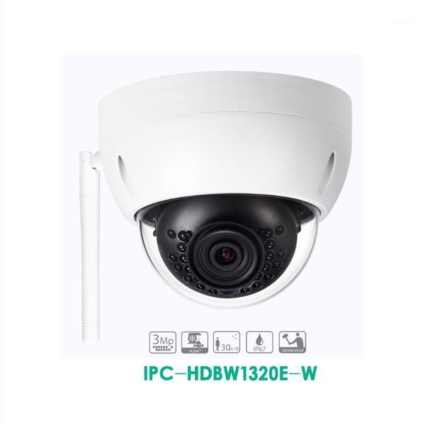 

3mp ir mini-dome wi-fi network camera ipc-hdbw1320e-w ip camera1