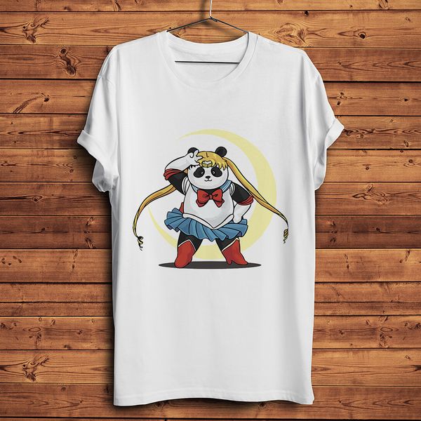 

kawaii panda sailor moon funny anime homme new white short sleeve casual tshirt harajuku streetwear tee hooded sweatshirt hoodie men t shirt