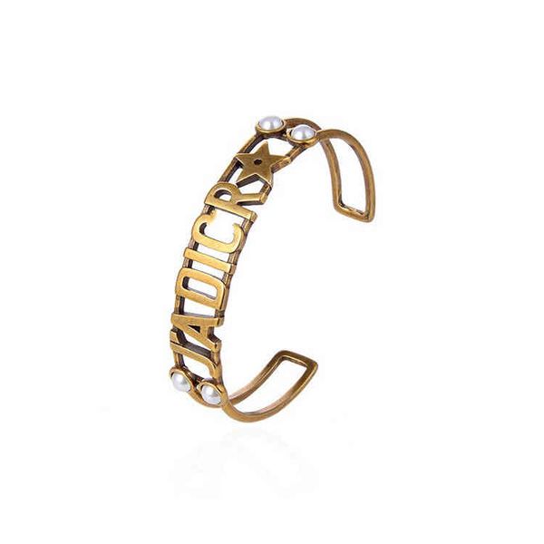 

women's bracelet jewelry new copper bracelet fashion adjustable opening jewel, Golden;silver