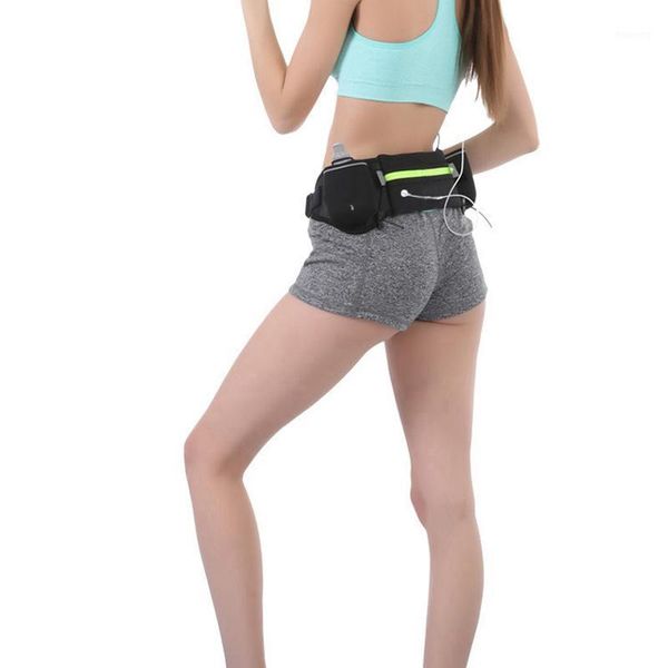 Açık çantalar su geçirmez jogging spor paketi çalışan kemer çanta erkekler cep telefonu bolsa fitness balıkçılık aksesuarları kulaklık pouch1