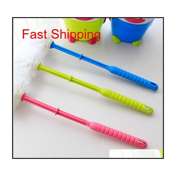 

1pc penguin toilet special brush with base pricestar portable toilet brush scrubber v-type cleane qylghu new_dhbest