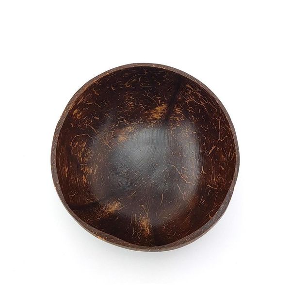 

natural coconut bowl decoration fruit salad noodle rice wooden handicraft cre sqckrw pets2010