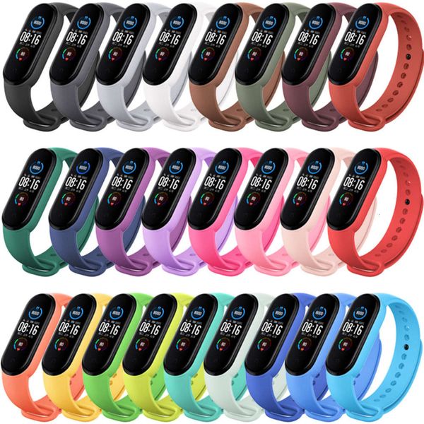 

suitable for bracelet 5 / nfc pure color silicone watch with tpu 1:1