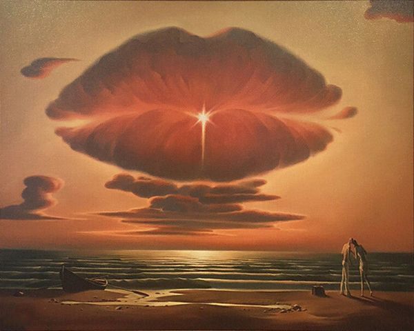 

vladimir kush the farewell kiss home decor handcrafts /hd print oil painting on canvas wall art canvas pictures 7888