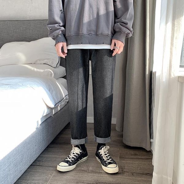 

men's jeans 2021 spring summer selling fashion casual denim pants streetwear baggy wide leg men plus size xxxxxl, Blue