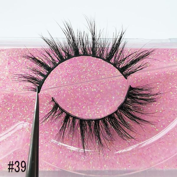 

shidisnangpin 3d lashes норка ресницы ручной работы косметика полный strip lashes ресницы luxury mink lashes для maquiagem cilios макияж yxl