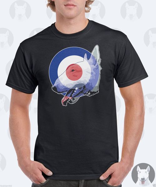 

english bull terrier bullseye ska mod bull terrier gift cool casual pride men fashion sport hooded sweatshirt hoodie t shirt