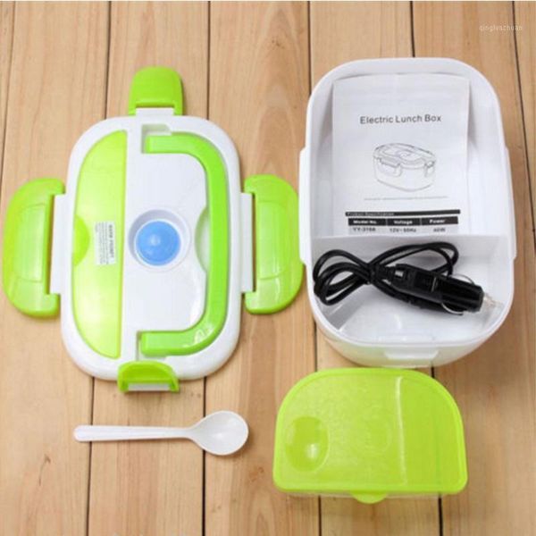 

portable electric lunch heating box containerwarmer travel car plug socket1
