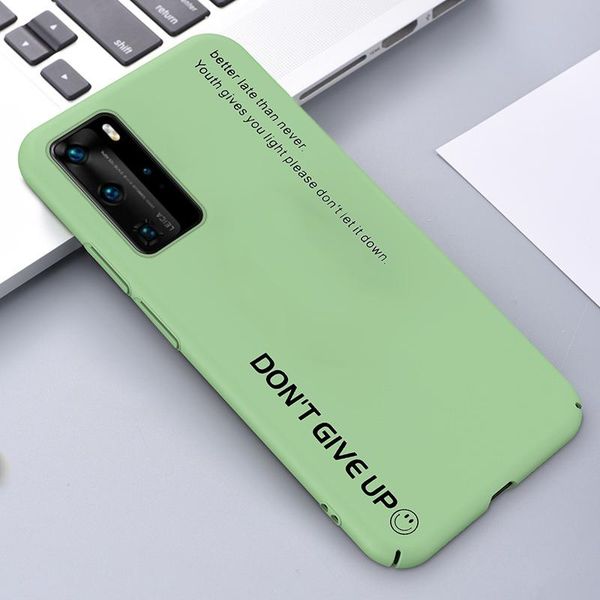 

ультра-тонкий красочный матовый жесткий пк телефон чехол для huawei p40 p30 p20 lite mate 30 20 pro honor magnetic stand симпатичные матовый