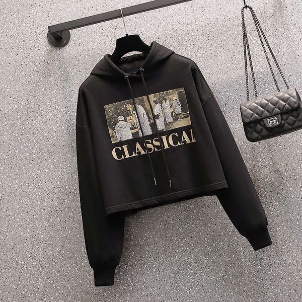 

new big size women's clothes in early autumn of 2020, Black