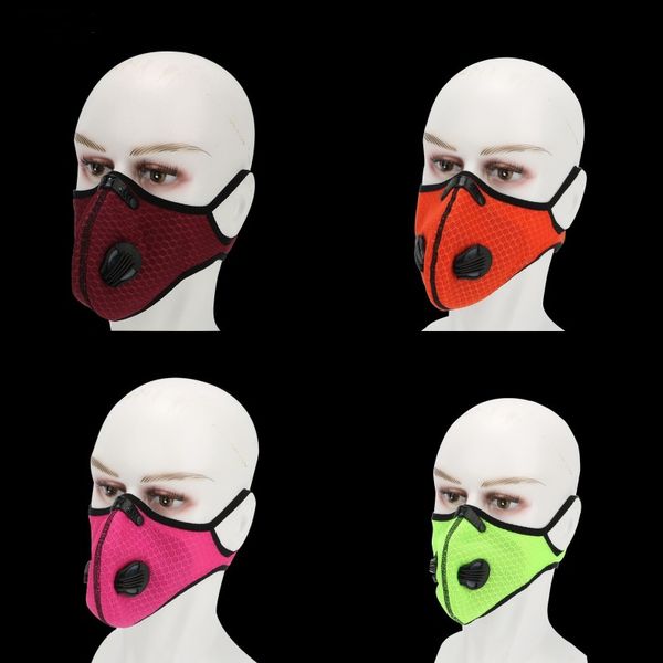 

riding protective face mask multi colors 5 layers filter replaceable filters rides masks dust waterproof respirator 6 2wd l2