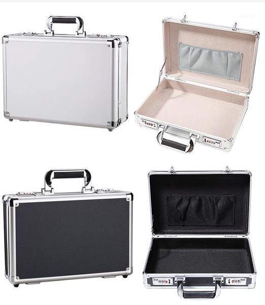 

aluminum alloy tool case outdoor vehicle code toolbox portable safety equipment case business advisory man suitcase briefcase1
