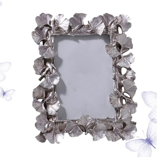 

ginkgo leaf p frame stylish picture frame creative p holder home deskdecoration for bedroom living room (23.3x18.5cm