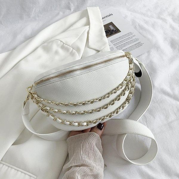 

fashion multifunctional small shoulder bag ladies pu leather casual chest crossbody bags for women 2020 winter messenger bags