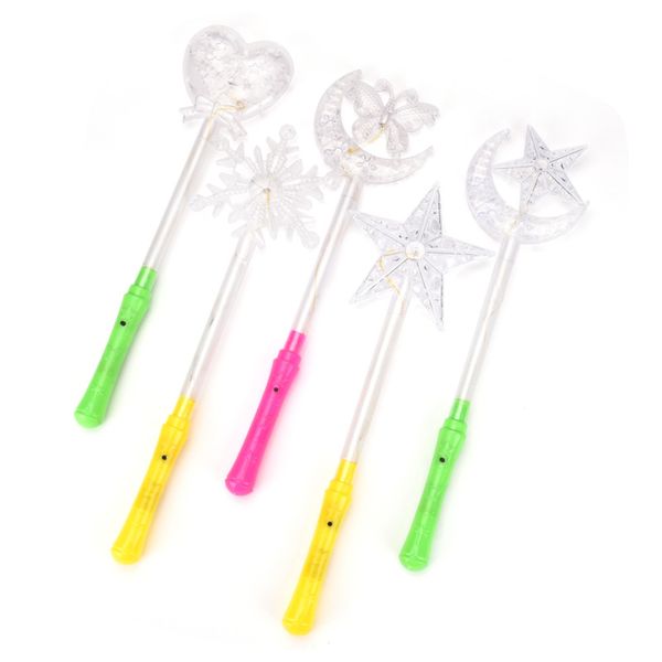 

concert props flash stick various colors led light sticks five pointed star snowflake modeling aid lights 2 1ph l1