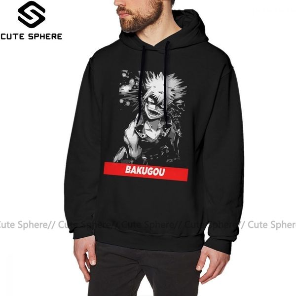 

bakugou hoodie bakugou boku no hero academia hoodies nice mens pullover hoodie outdoor white xxl long cotton autumn hoodies 1019, Black