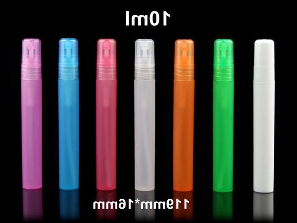 

50 plastic perfume, polypropylene test bottle, 10 ml aerosol perfume bottle