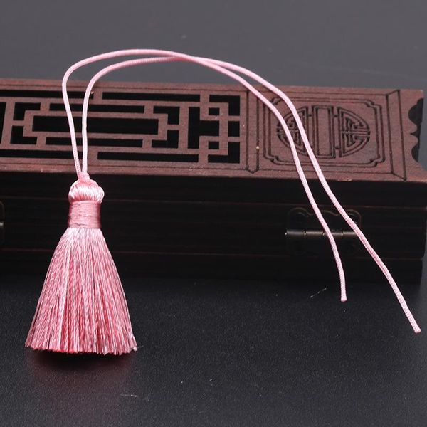 

20pc mini short fat tassel diy pendant jewelry curtain garments decorative accessories diy key cell phone bag fringe trim tassel h jllpuf