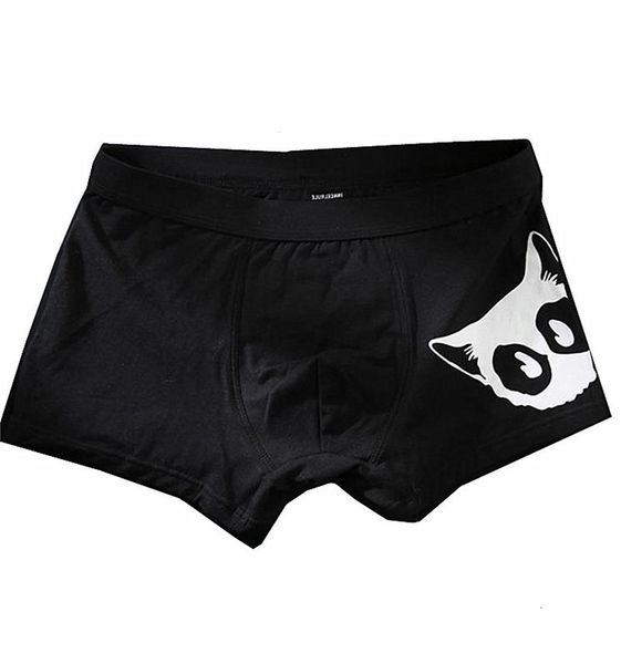 

x underpants man cotton comfortable mens underwear brand breathable male boxer shorts cartoon cat boxers men