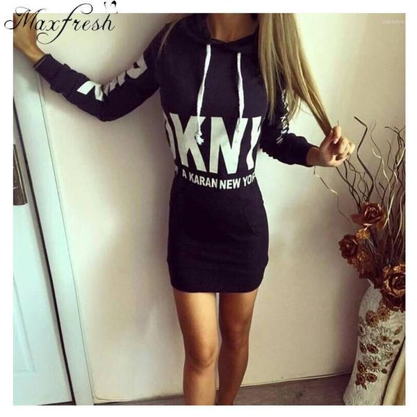 

maxfresh autumn winter fast selling cap hip long sleeved dress colors1, Black