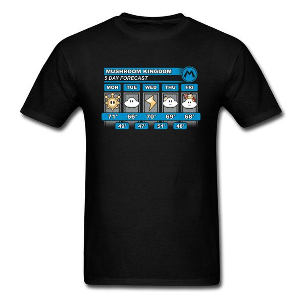 

funny for mushroom kingdom 5 day weather forecast tees super mario plumber game adventure time sport hooded sweatshirt hoodie t shirt