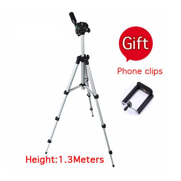 

universal 1/4 screw portable mini + clip professional tripod phone holder camera projector accessories