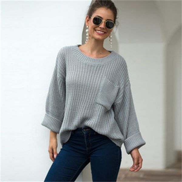 

women sweaters pullovers autumn winter long sleeve pull femme solid pullover female red 201006, White;black