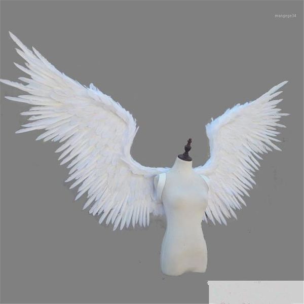 

new beautiful gold white black angel for cosplay pgraphy game display game shooting props1