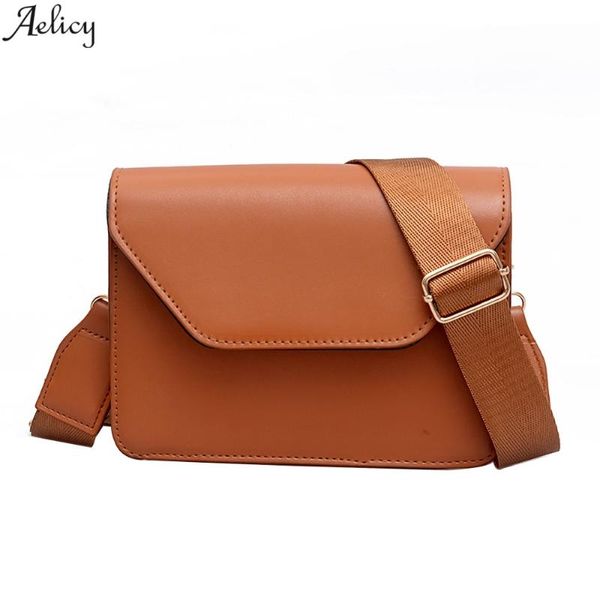 

aelicy retro shoulder bag female solid leather vintage crossbody bags retro for ladies girl slap bag female messenger bags