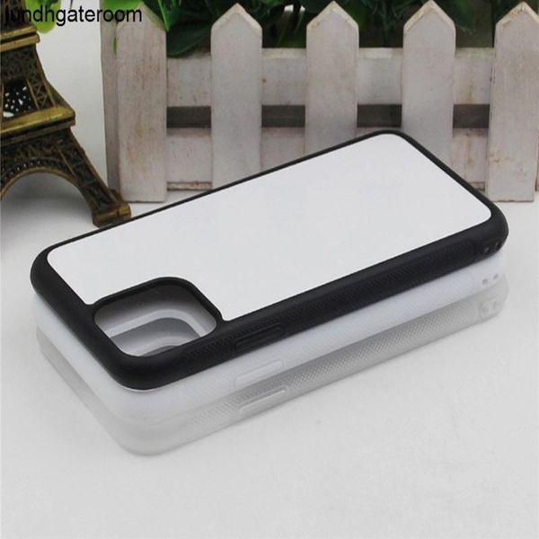 

12 for 8plus blank case with sublimation phone pro 11 xs se 8 inserts x xr 2d max aluminum factoryexx2pc tpu umpis