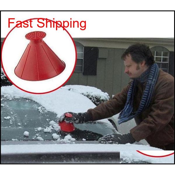

big size remover magic shovel cone shaped outdoor winter car tool snow windshield qylsjx garden2010