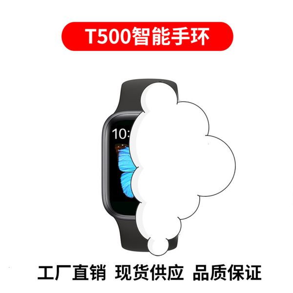 

t500 smart bracelet new heart rate and blood prsure monitoring color screen health bluetooth intelligent pedometerjk