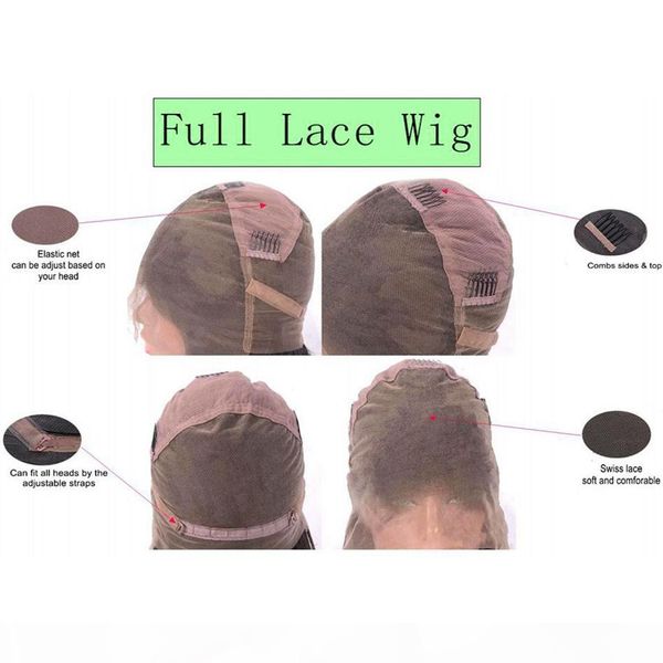 

human hair wigs for black women brazilian body wave lace front wigs with baby hair 130% density, Black;brown