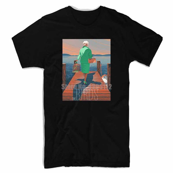

the birds movie poster mens t shirts fitness tshirts homme humour t shirt t shirt mens fashion sport hooded sweatshirt hoodie