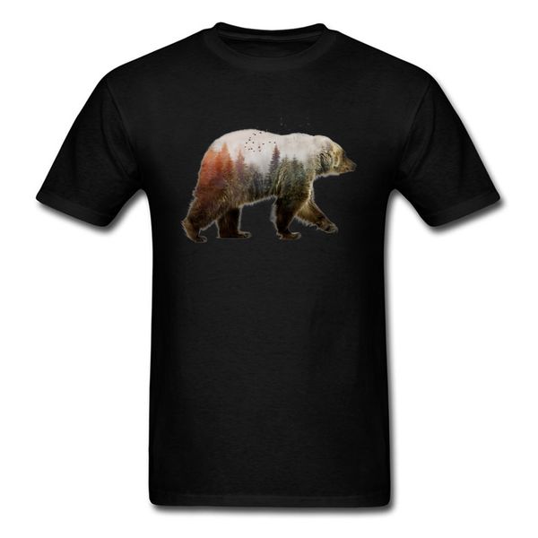 

african virgin forest black bear tshirt for 2018 designs full slim fitness ursa natural beast hooded sweatshirt hoodie men t shirt