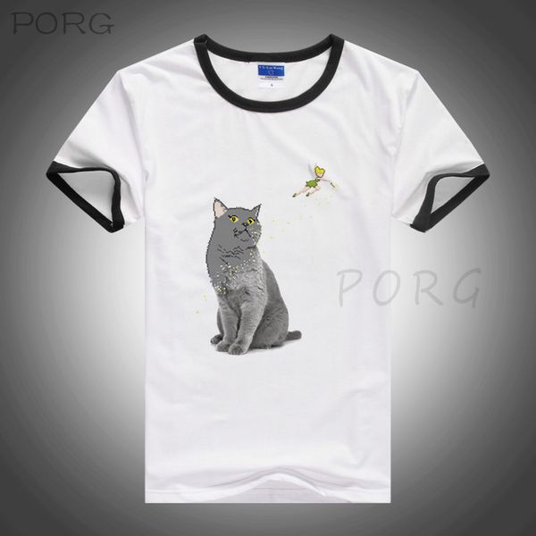 

sport cute cat t shirt custom summer casual fashion o-neck harajuku tshirt men polyester boyfriend gift kawaii anime shirt 2020