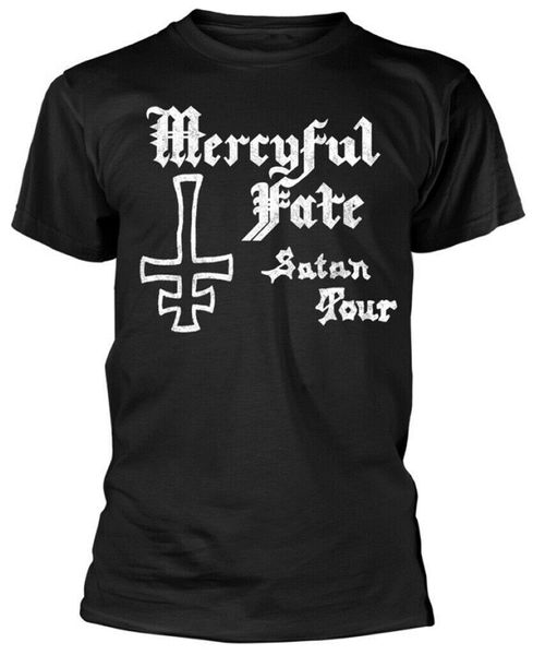 

mercyful fate 'satan tour 1982' (black) t-shirt - new & custom print tee shirt sport hooded sweatshirt hoodie