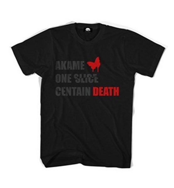 

brand t shirt fashion round neck burger one slice centain death akame ga kill anime short sleeve t shirt sport hooded sweatshirt hoodie
