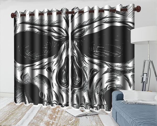

3d curtain window wholesale curtain for living room grey skeleton living room bedroom kitchen window 3d blackout curtains