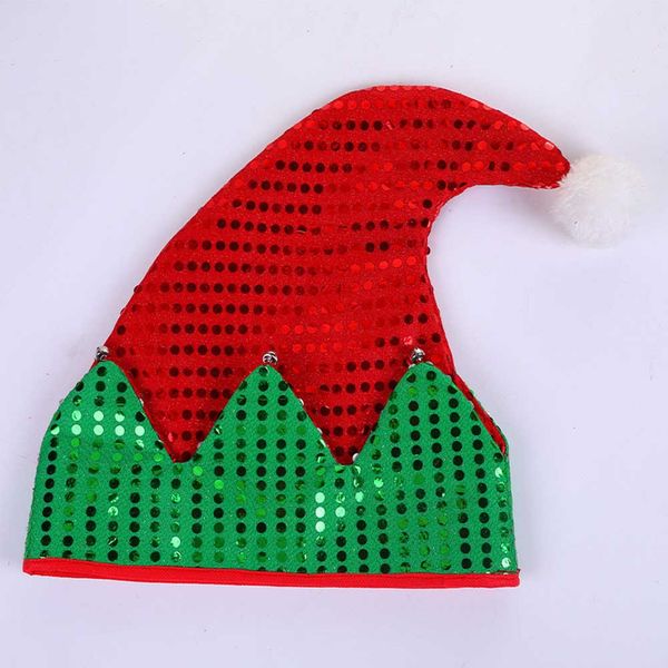 

christmas decorations xmas hats creative elf straw hat party cap dress up holiday ornaments adults present year supplies headgear