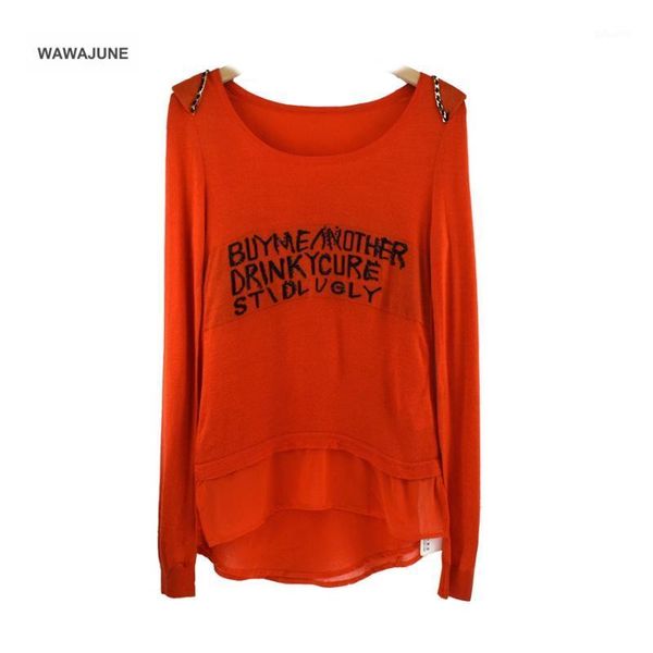 

#196 bright orange autumn winter sweater women knitted high elastic jumper women sweaters and pullovers female ladies1, White;black